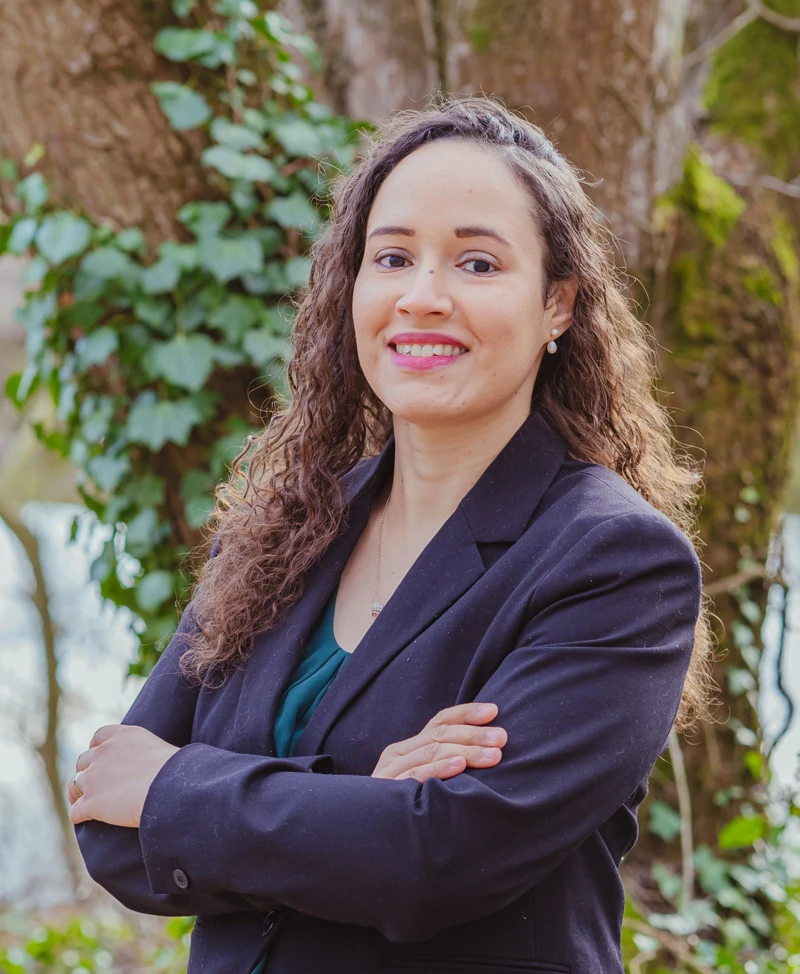 Retrato de Joy Espindola.